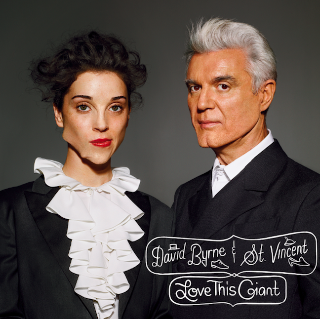 News Added Jun 14, 2012 The long-awaited collaboration between David Byrne and St. Vincent will finally arrive September 11 via 4AD/Todo Mundo. It's called Love This Giant, and has been in the works for two and a half years. The track "Who" can be downloaded below. Byrne and Annie Clark will also tour North America […]
