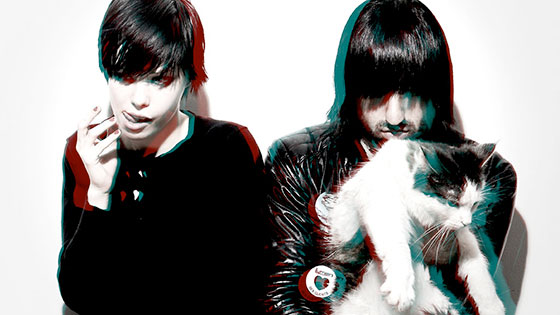 Alice Glass and  Ethan Kath