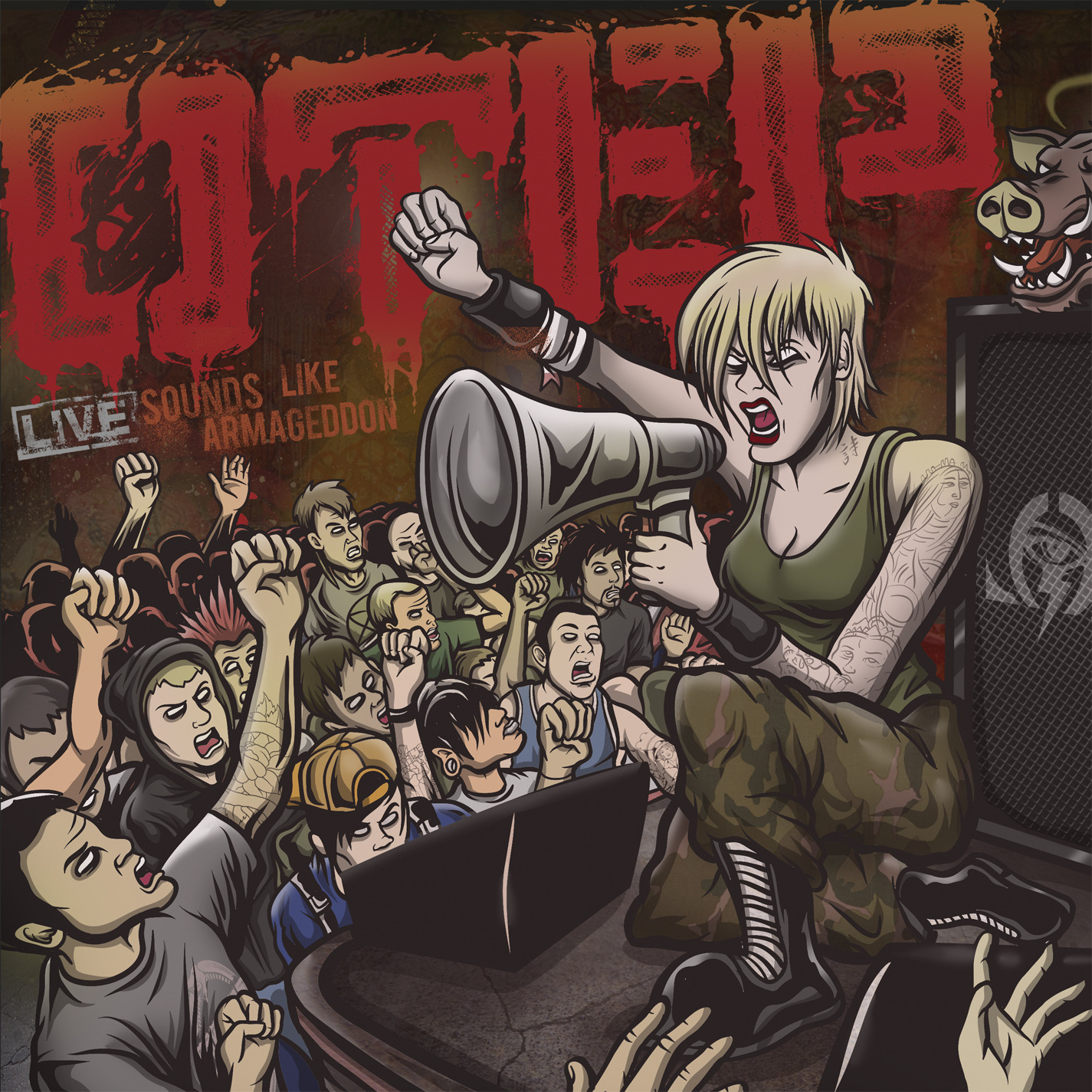News Added Nov 04, 2012 Country : USA Genre : Nu-Metal / Female Vocal Submitted By Mannard Mann Track list: Added Nov 04, 2012 Tracklist: 1. Battle Ready 2. Fillthee 3. Crooked Spoons 4. Blood Pigs 5. Confrontation 6. My Confession 7. Rise, Rebel, Resist 8. T.R.I.C. 9. Ghostflowers 10. Fists Fall 11. Breed (Nirvana […]