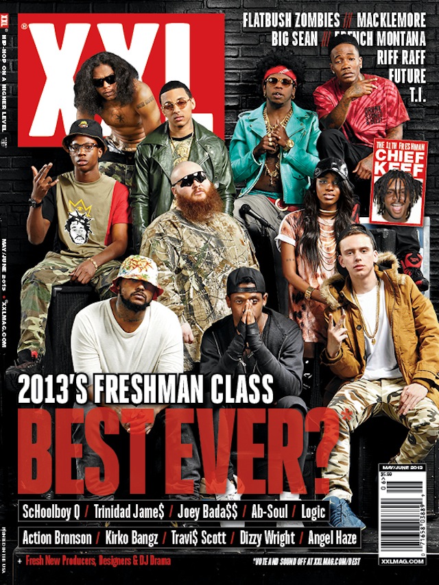 News Added Mar 27, 2013 XXL has revealed their Freshman Class cover for 2013. The cover features ScHoolboy Q, Ab-Soul and Action Bronson, among others. They join a list of emcees to be on the Freshman Class list over the years that includes Kendrick Lamar, Mac Miller and more. Trinidad Jame$, Joey Bada$$, .Travi$ Scott, […]