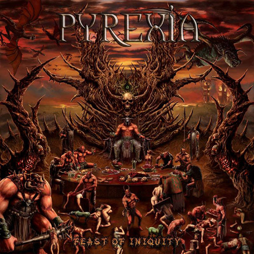 News Added Sep 02, 2013 Pyrexia has announced an official worldwide street date for "Feast of Iniquity" this coming October 29th via Unique Leader Records. The label comments: "New York death metal guerillas Pyrexia are back with their most skull crushing attack since 'Sermon of Mockery.' "Entitled 'Feast of Iniquity,' their new album features 10 […]