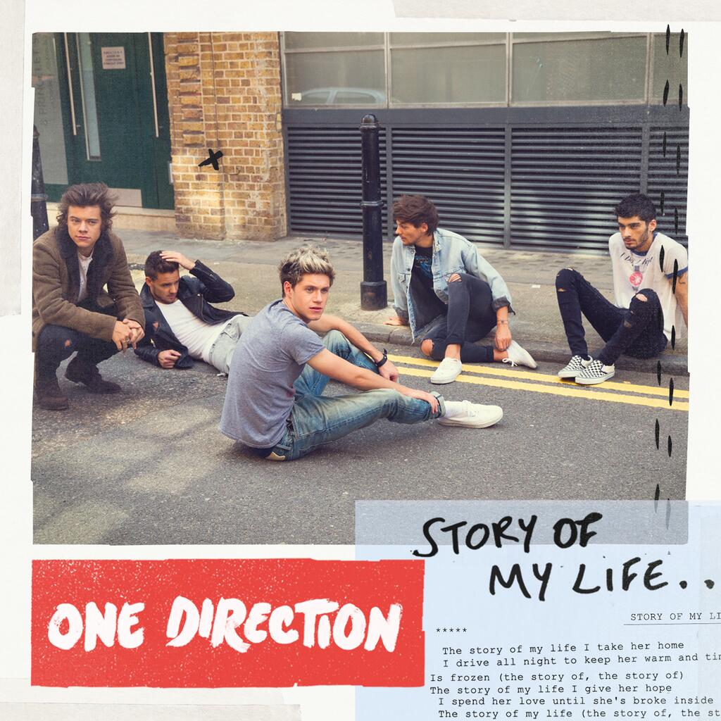 News Added Oct 11, 2013 The title for One Direction's first single from their new album, "Midnight Memories," has finally been announced. It's called "Story Of My Life," and the boys shared the news with fans in a very special way: They each tweeted the title coupled with an old, personal family photo. "Midnight Memories" […]