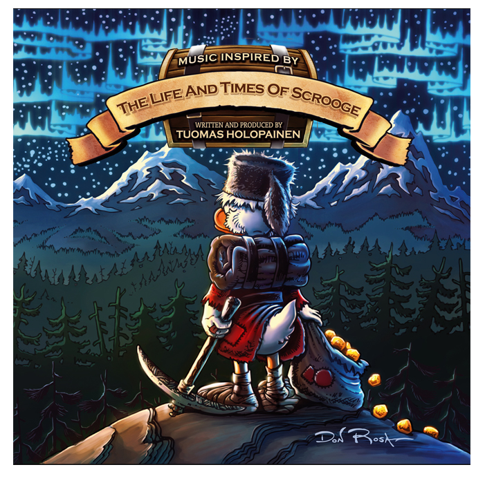 News Added Jan 14, 2014 The solo project of Nightwish main man Tuomas Holopainen takes you on a trip throughout Scrooge McDuck's life and times. The cover & booklet illustrations are made by the one and only Don Rosa. This album is available as different kind of merchandise bundles. Tracklist: 01. Glasgow 1877 02. Into […]