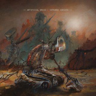 News Added Feb 16, 2017 With their second full-length album “Infrared Horizon”, Long Island-based death metal band ARTIFICIAL BRAIN have created a sophomore release more advanced than their lauded debut album “Labyrinth Constellation”. By taking their brand of singular brutal guttural yet technical and ambient sci-fi death metal to a new galaxial plateau, “Infrared Horizon” […]