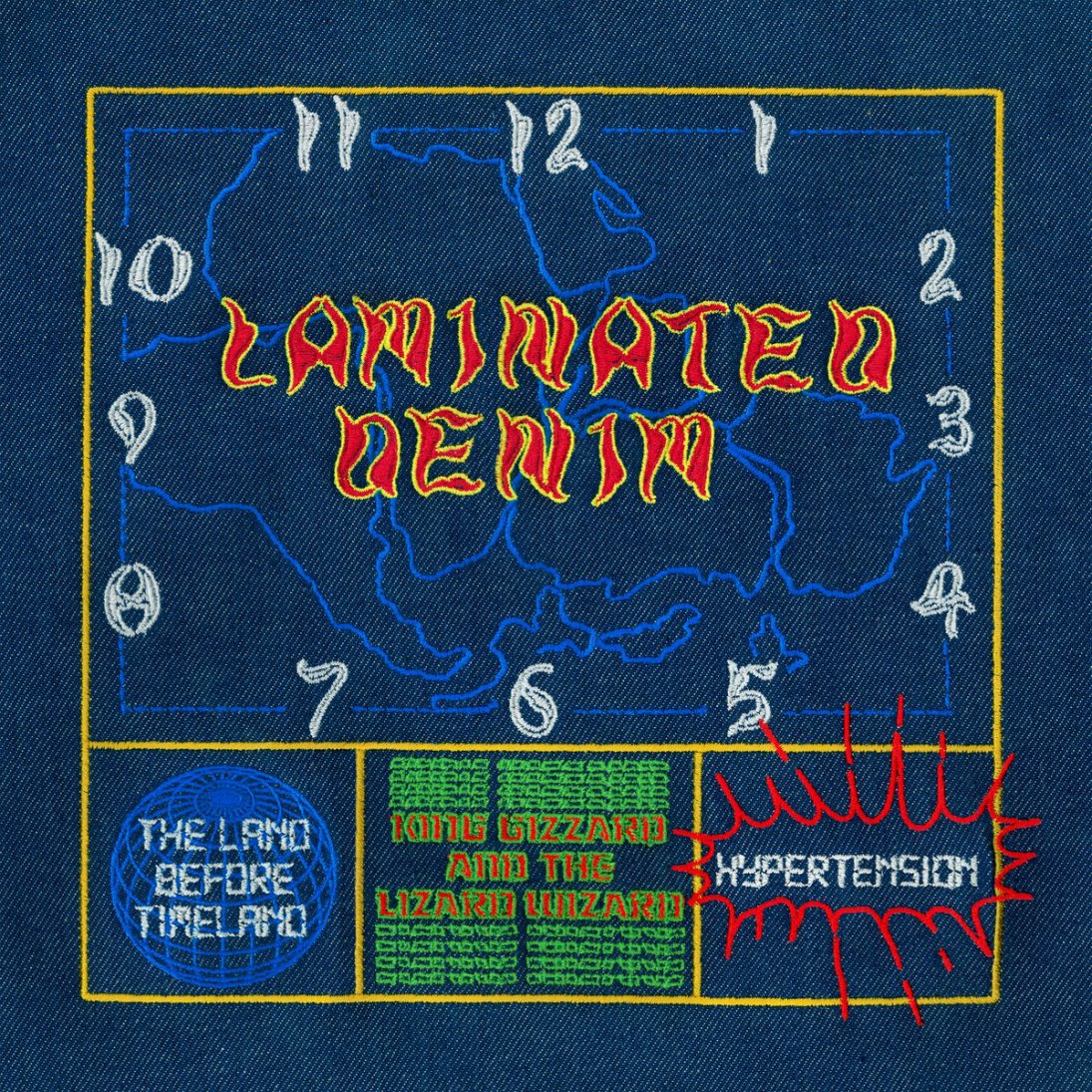 King Gizzard & The Lizzard Wizzard Laminated Denim